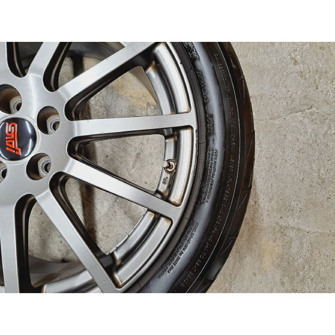 スバル - スバル レガシィ STI 純正 ホイールタイヤ 215/50R17 7.5Jの