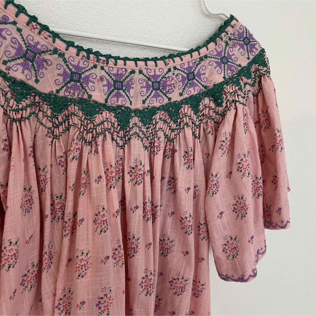 Bonjour diary EMBROIDARYBUTTERFLYBlouse 4