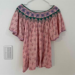 Bonjour diary EMBROIDARYBUTTERFLYBlouse の通販 by AAA's shop｜ラクマ