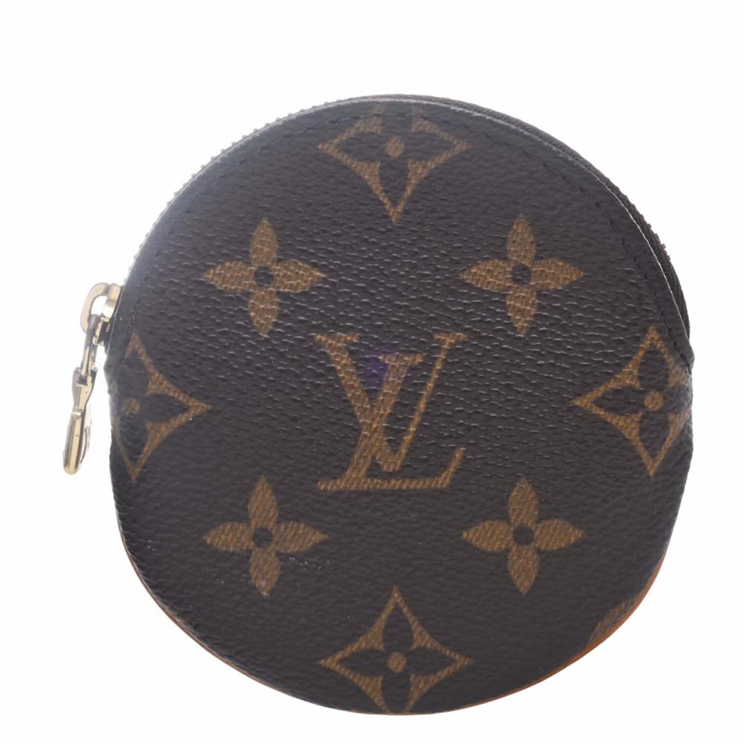 LOUIS VUITTON ルイヴィトン モノグラム ポルトモネ ロン 丸型 コインケース M61926 ブラウン by