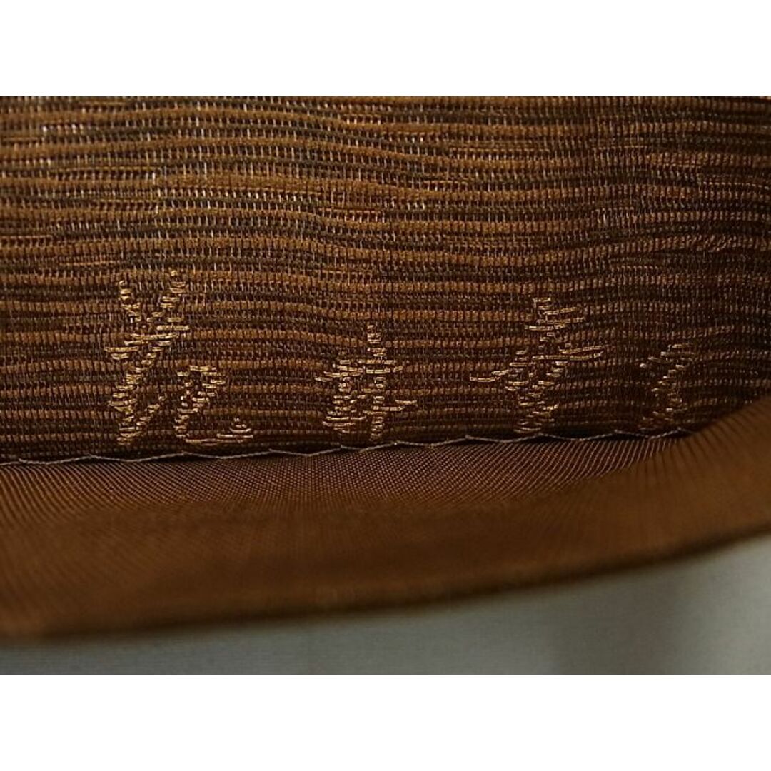 平和屋1□極上 ファッションデザイナー 花井幸子 六通柄袋帯 流水露芝
