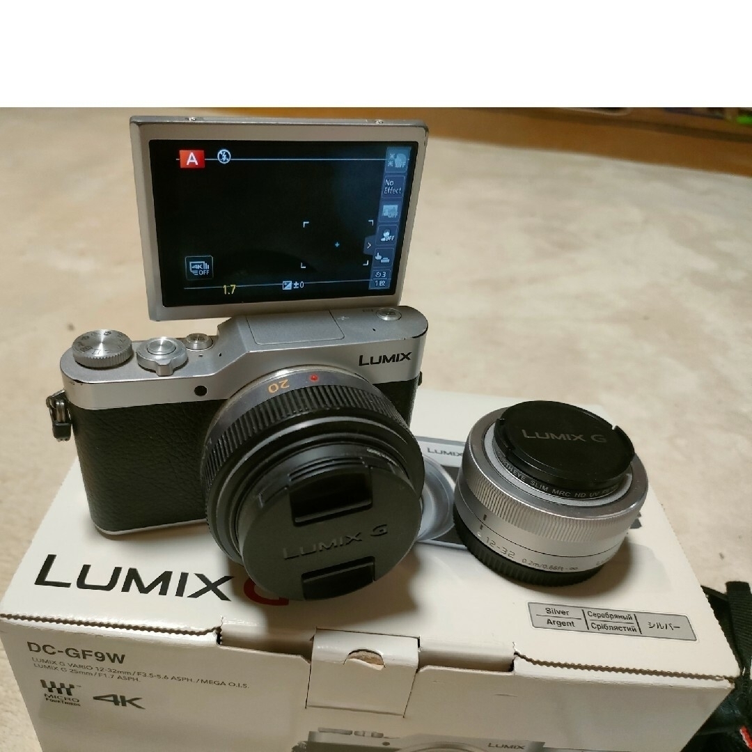 Panasonic LUMIX DC−GF9 ダブルレンズキット（単焦点レンズ