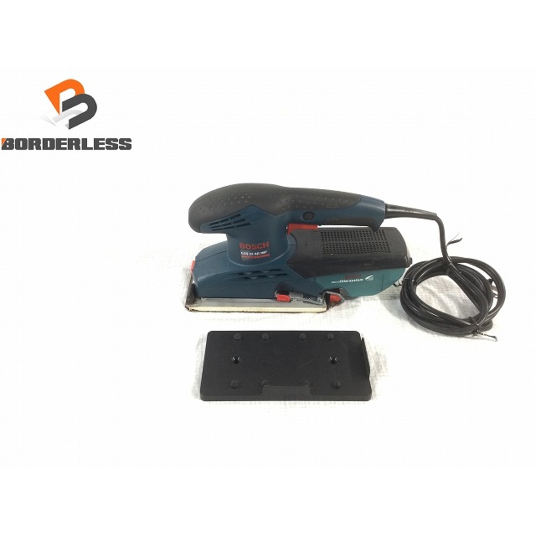 BOSCH ☆中古品☆BOSCH ボッシュ 吸塵オービタルサンダー GSS 23AE/MF 78048の通販 by  工具販売専門店Borderless(ラクマ店)｜ボッシュならラクマ