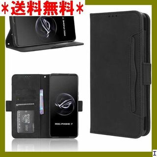 ST6 For Asus ROG Phone 7 ケース手 ー ブラック 110(モバイルケース/カバー)