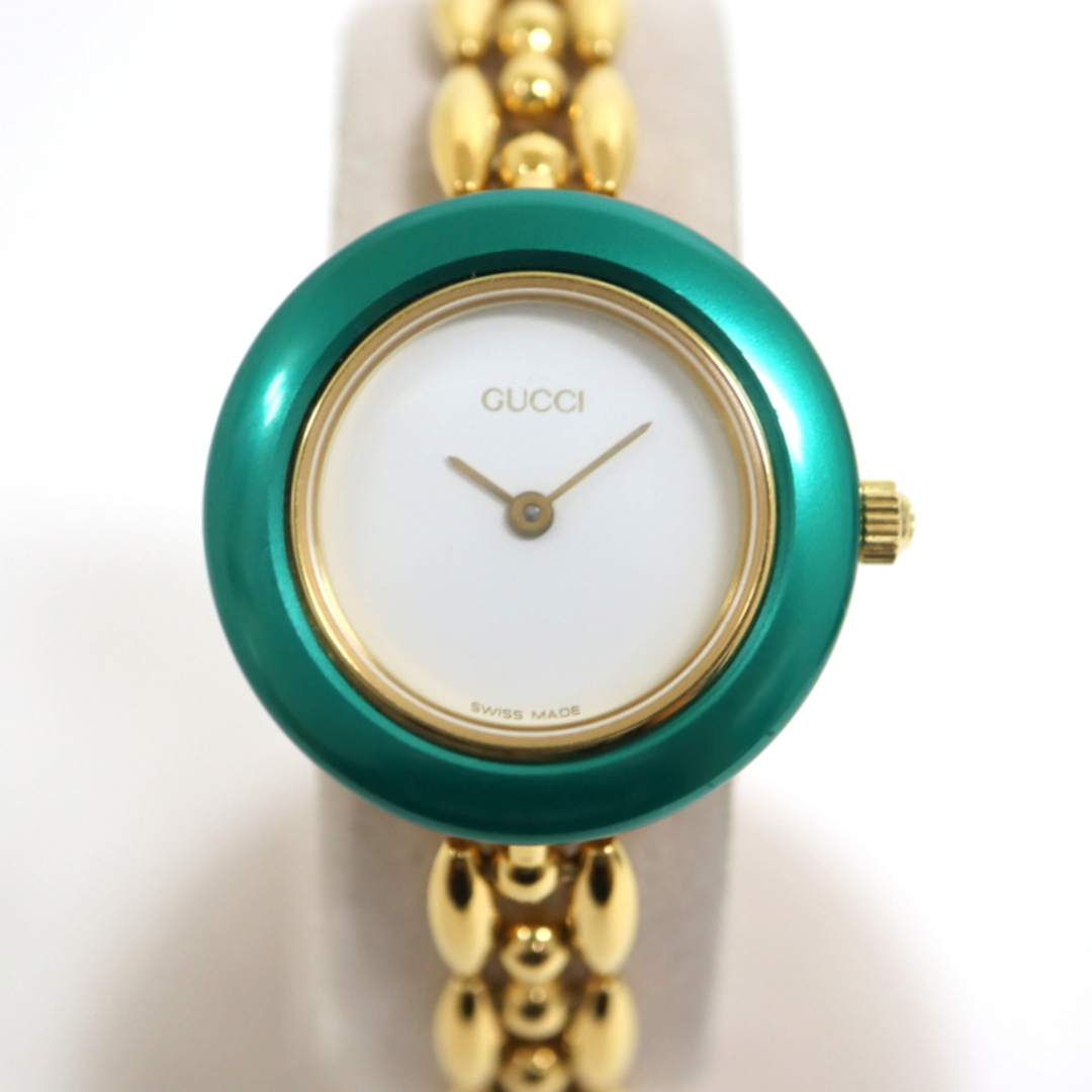 【GUCCI】グッチ チェンジベゼル バングルウォッチ腕時計 クオーツ GP ゴールド×白文字盤 11/12.2/kr09977ar | フリマアプリ ラクマ 【GUCCI】グッチ チェンジベゼル バングルウォッチ腕時計 クオーツ GP ゴールド×白文字盤 11/12.2/kr09977ar | フリマアプリ ラクマ