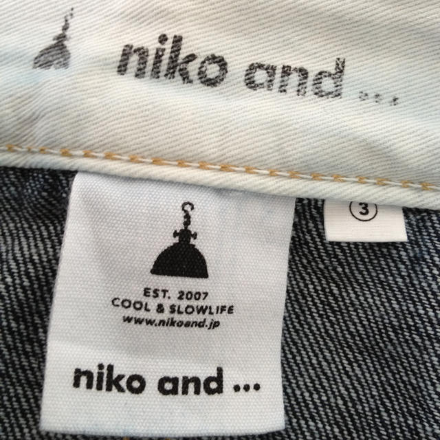 niko and...(ニコアンド)のnico andのソフトデニムテーパード レディースのパンツ(デニム/ジーンズ)の商品写真