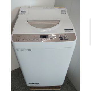 SHARP - SHARP シャープ 縦型洗濯乾燥機 ES-TX5E-S/SILVER/5.5㎏の通販