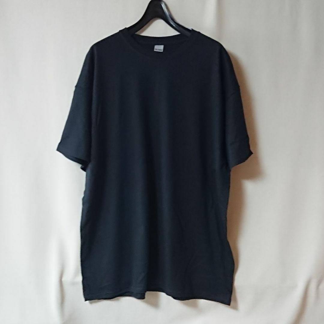 【新品】GILDAN2000 無地 6.0oz半袖Tシャツ（ブラック）XLサイズ メンズのトップス(Tシャツ/カットソー(半袖/袖なし))の商品写真