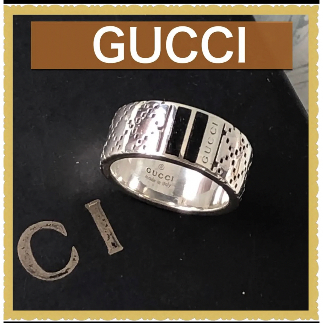 Gucciグッチ　ディアマンティシマリング　指輪　Ag925 11号 | フリマアプリ ラクマ