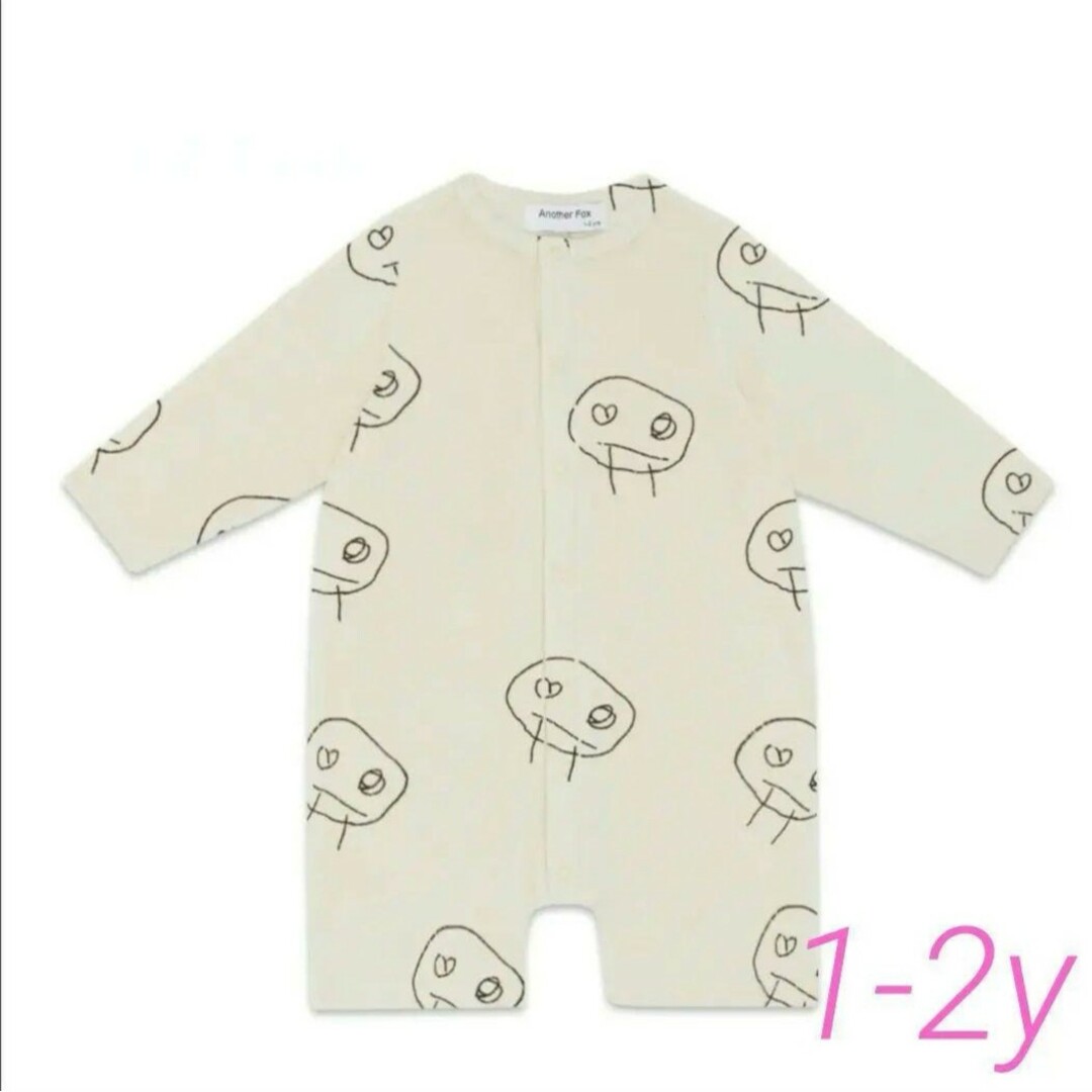 another fox 足付きロンパース 1-2y