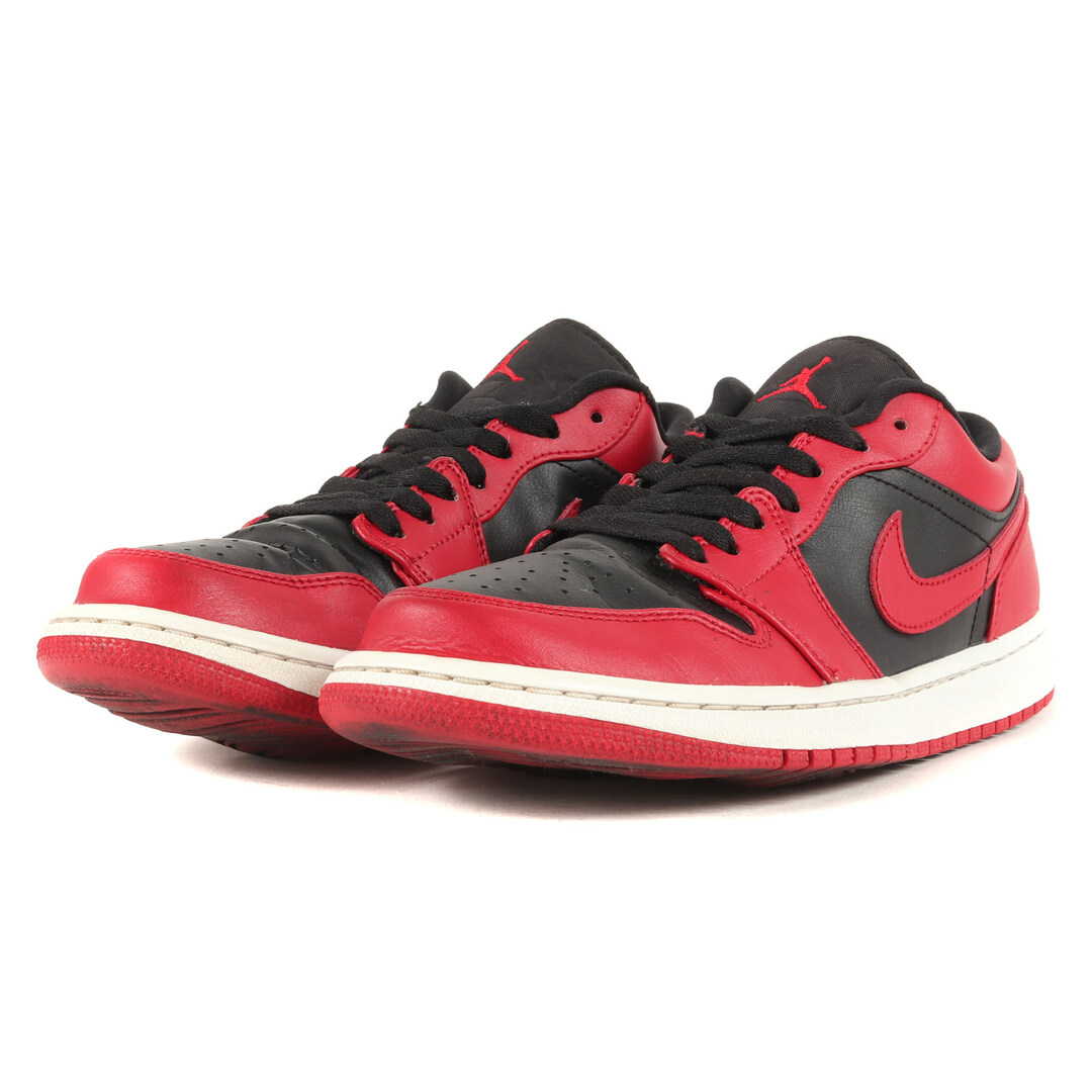 NIKE(ナイキ)のNIKE ナイキ サイズ:27.0cm AIR JORDAN 1 LOW (553558-606) 2020年 エアジョーダン1 ロー ジムレッド ブラック 赤黒 US9 ローカット スニーカー バスケット シューズ 靴 【メンズ】【中古】 メンズの靴/シューズ(スニーカー)の商品写真