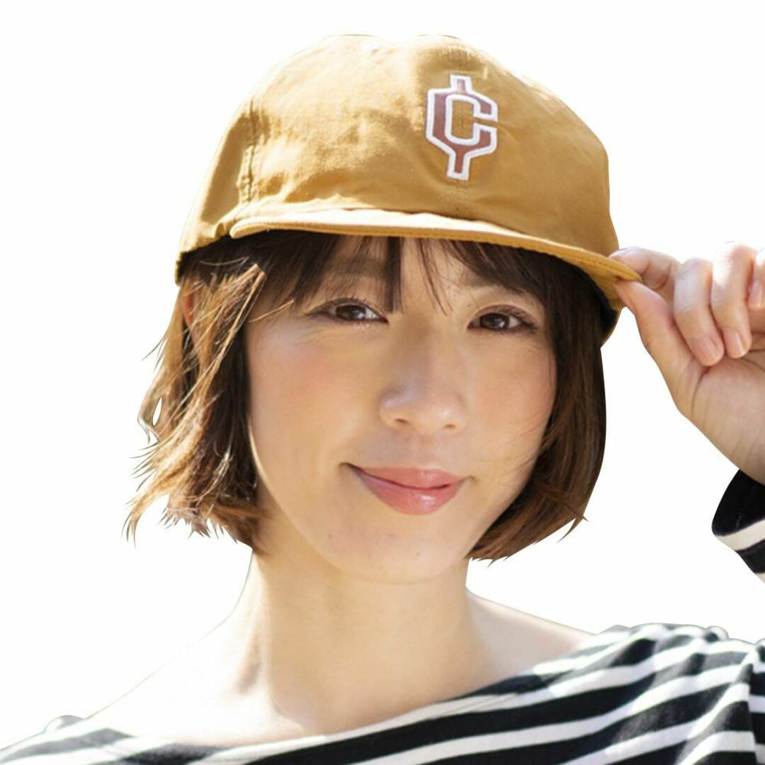 【色: ベージュ】[クレ] 60/40 B.CAP ソフトバイザーキャップ 帽子