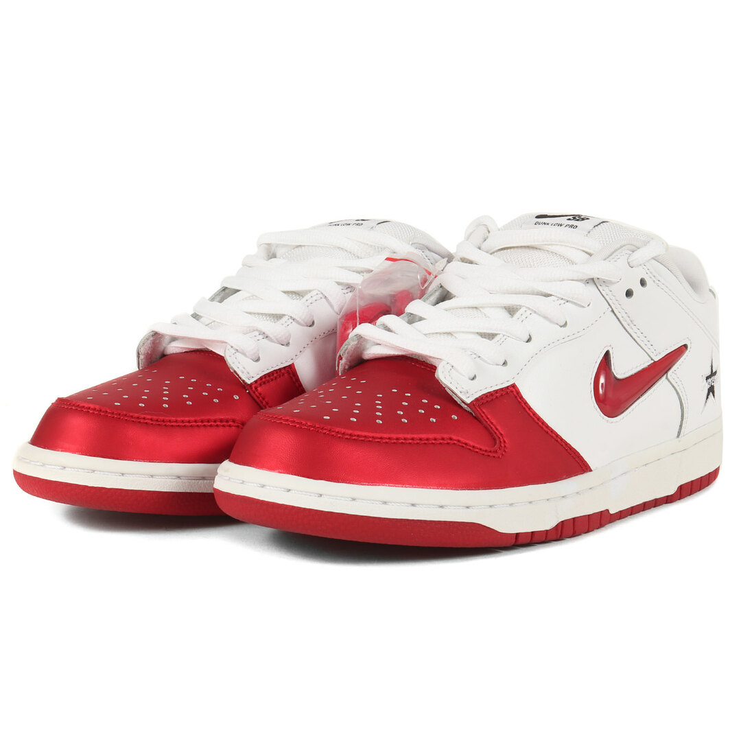 Supreme シュプリーム サイズ:27.0cm 19AW NIKE SB DUNK LOW OG QS (CK3480-600) ナイキ ダンク  ロー エスビー バーシティレッド ホワイト 赤白 US9 ローカット スニーカー コラボ シューズ 靴【メンズ】