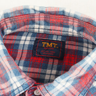 売り切れました#TMT(ティーエムティー)チェックシャツ　Sサイズ