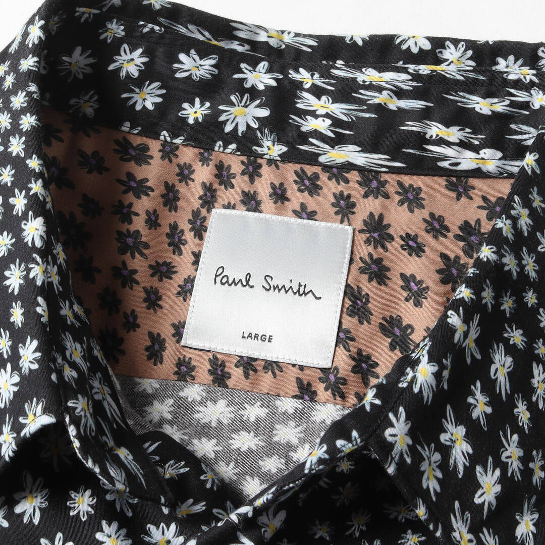 【美品】ポールスミス　Paul Smith　花柄　総柄　　長袖シャツ　現行タグ