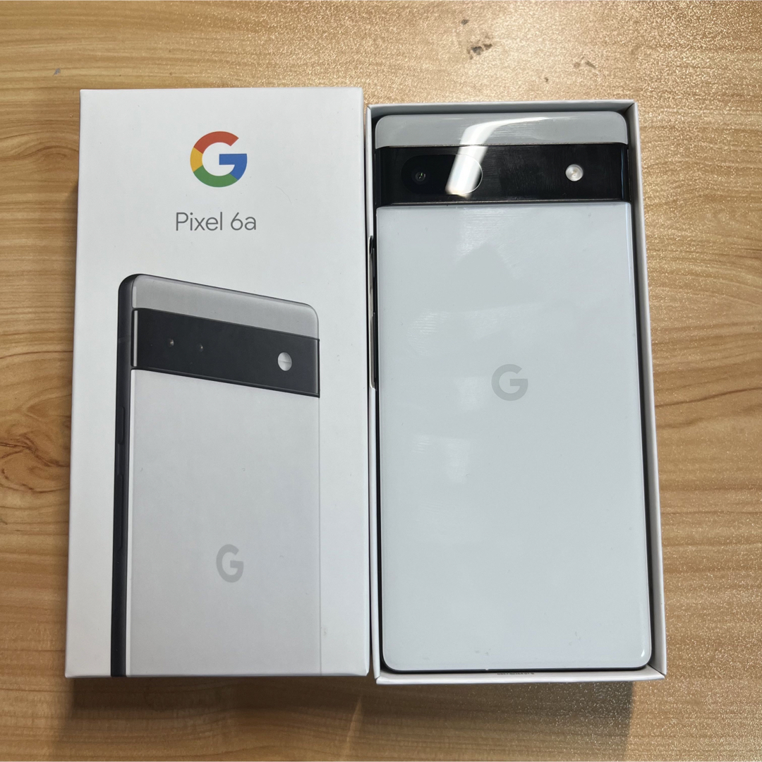 【新品未使用】Google Pixel 6a Chalk ホワイト simフリー