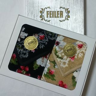 フェイラー(FEILER)のフェイラー ハンカチ アリエッタ 2枚セット(ハンカチ)