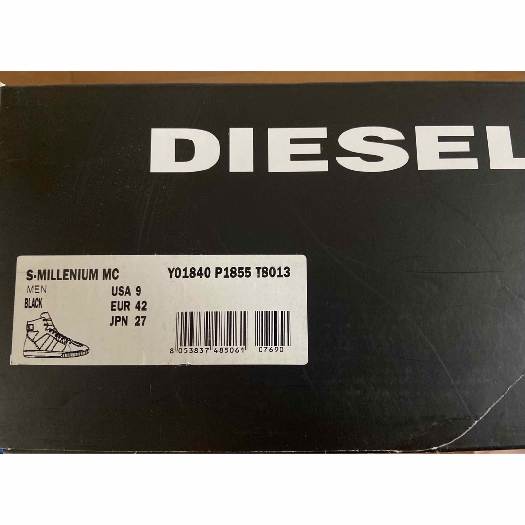 DIESEL(ディーゼル)のDIESEL ディーゼル スニーカー 42 メンズの靴/シューズ(スニーカー)の商品写真