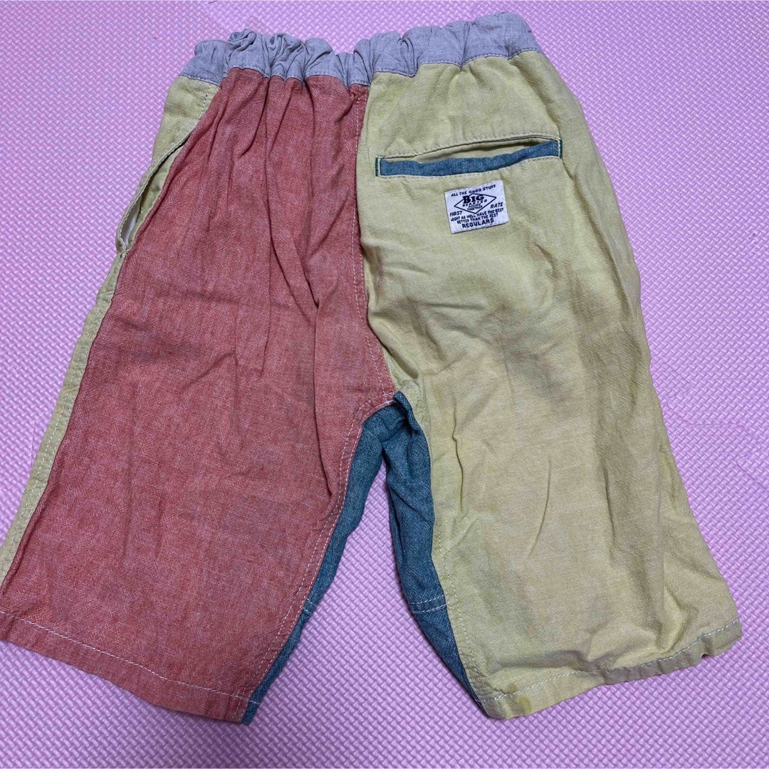 F.O.KIDS(エフオーキッズ)のハーフパンツ　130 黄　緑　オレンジ　エフオーキッズ　 キッズ/ベビー/マタニティのキッズ服男の子用(90cm~)(パンツ/スパッツ)の商品写真