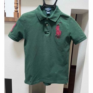 ポロラルフローレン(POLO RALPH LAUREN)のPOLO ラルフローレンポロシャツ　ビッグポニー モスグリーン　M(ポロシャツ)