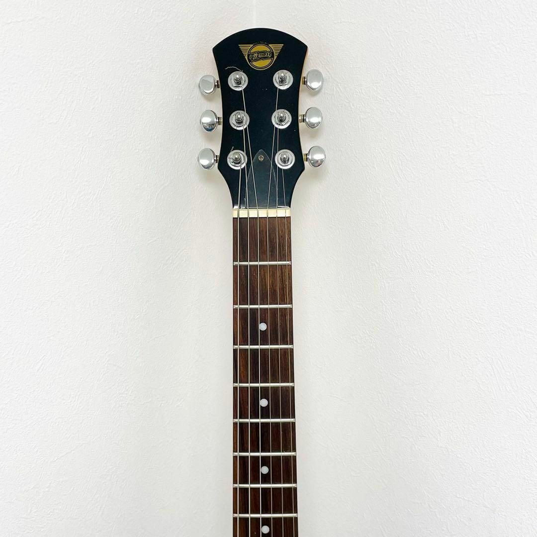ケース付き ピグノーズ アンプ内蔵 エレキギター PGG-200 BK ブラック