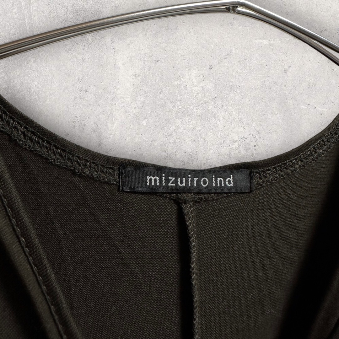 mizuiro ind(ミズイロインド)のmizuiro ind ねじりワンピース ミズイロインド レディースのワンピース(ロングワンピース/マキシワンピース)の商品写真