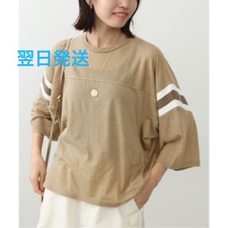 スローブイエナ(SLOBE IENA)のSlobe iena シアーフットボールTEE(Tシャツ(半袖/袖なし))