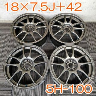 WORK emotion 18×7.5J+42 5H×100 YH166の通販 by tireshop_ayano's