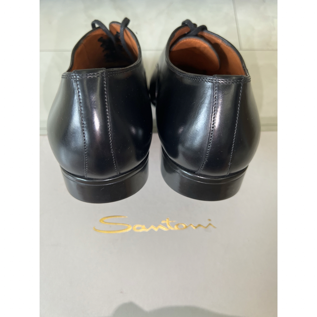 Santoni(サントーニ)の新品 Santoni サントーニ 黒色　ブラック メンズの靴/シューズ(ドレス/ビジネス)の商品写真