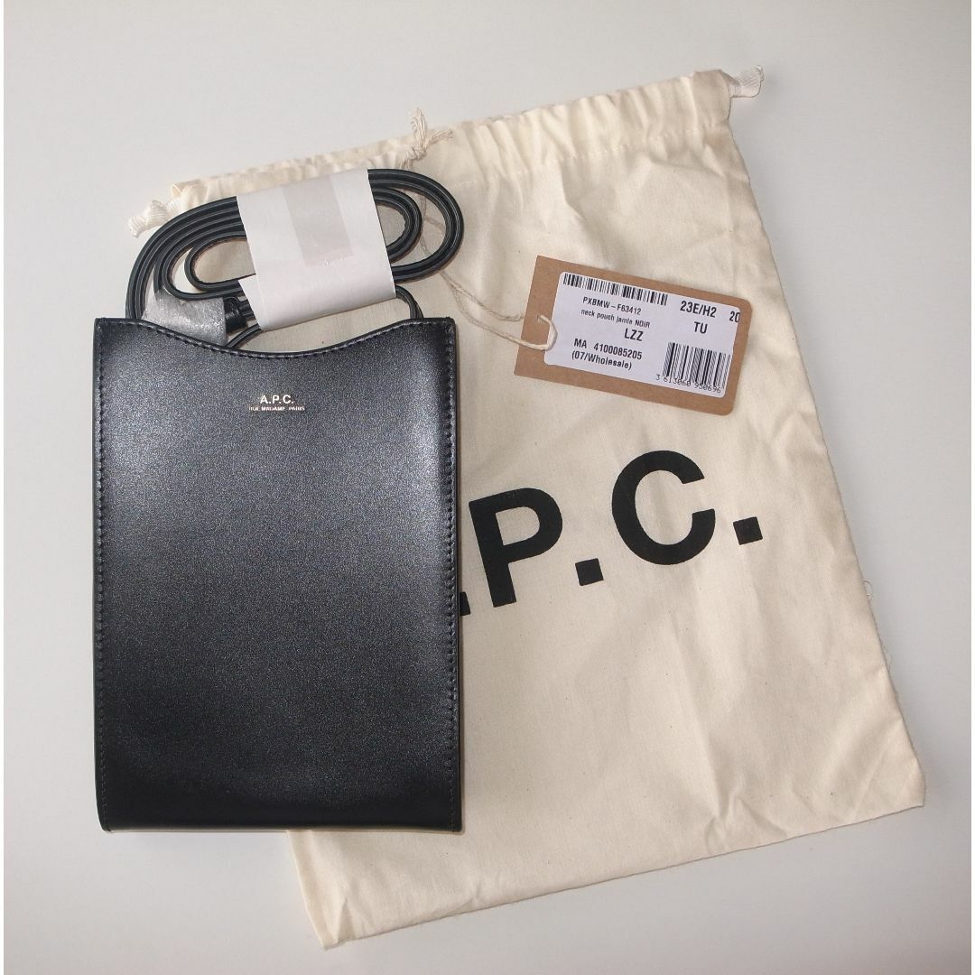 APC jamie neck pouch ショルダーバッグ black