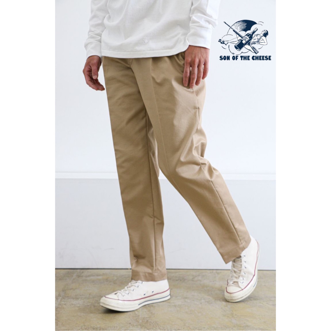 【SON OF THE CHEESE】wide tack pants | フリマアプリ ラクマ