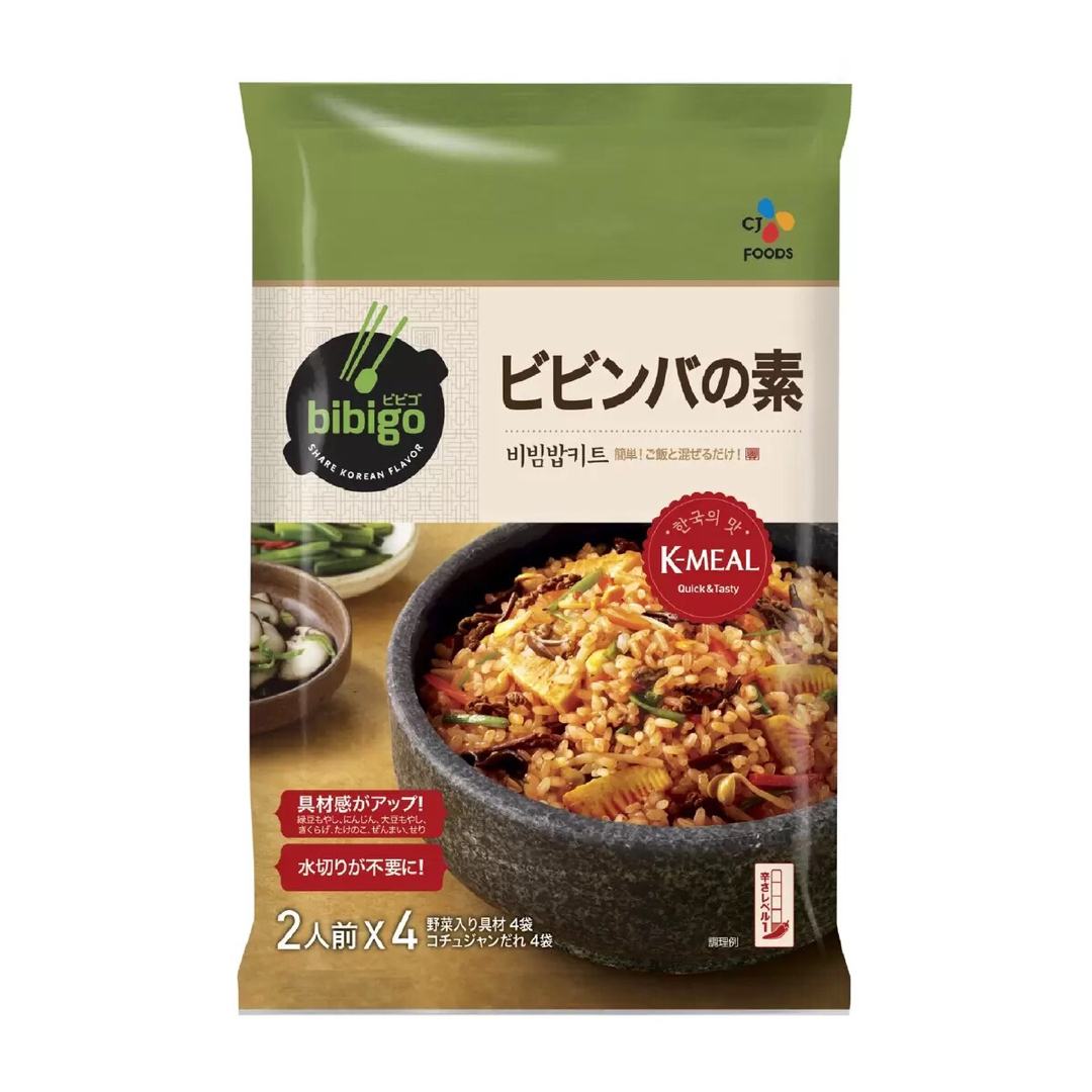 コストコ(コストコ)の🥄コストコ🍚 ビビゴ 🍚ビビンバの素 😋2人前 x 4パック 食品/飲料/酒の加工食品(レトルト食品)の商品写真