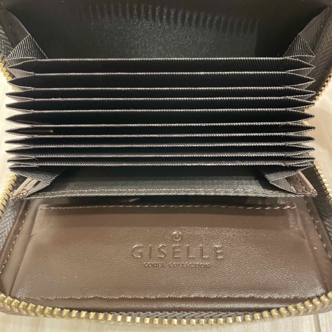 レアリーク　GISELLE ミニ財布 カードケース グレー レディースのファッション小物(財布)の商品写真