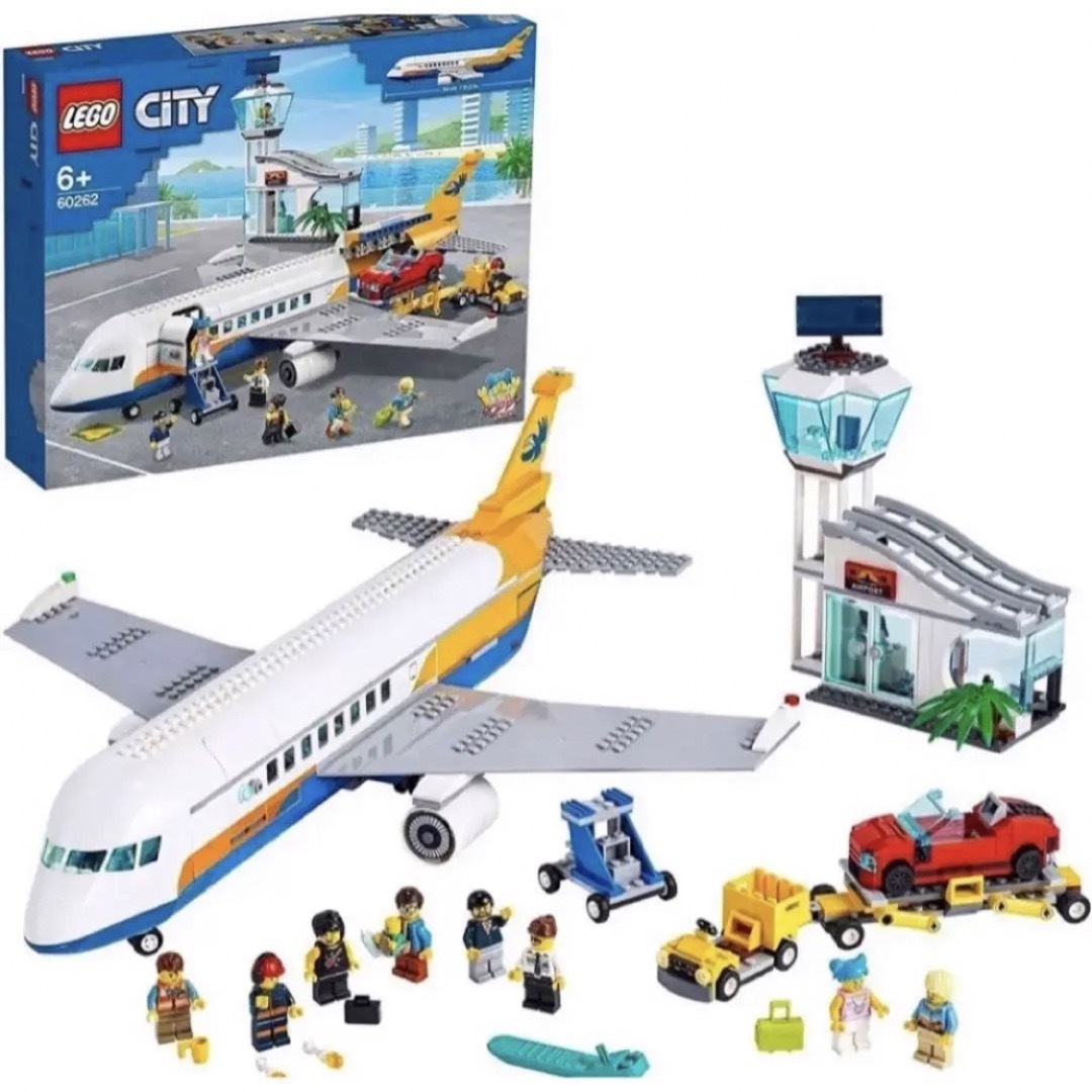 Lego(レゴ)の新品未使用　レゴ(LEGO) シティ パッセンジャー エアプレイン 60262  キッズ/ベビー/マタニティのおもちゃ(知育玩具)の商品写真