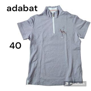 adabat アダバット 半袖 ハーフジップ シャツ