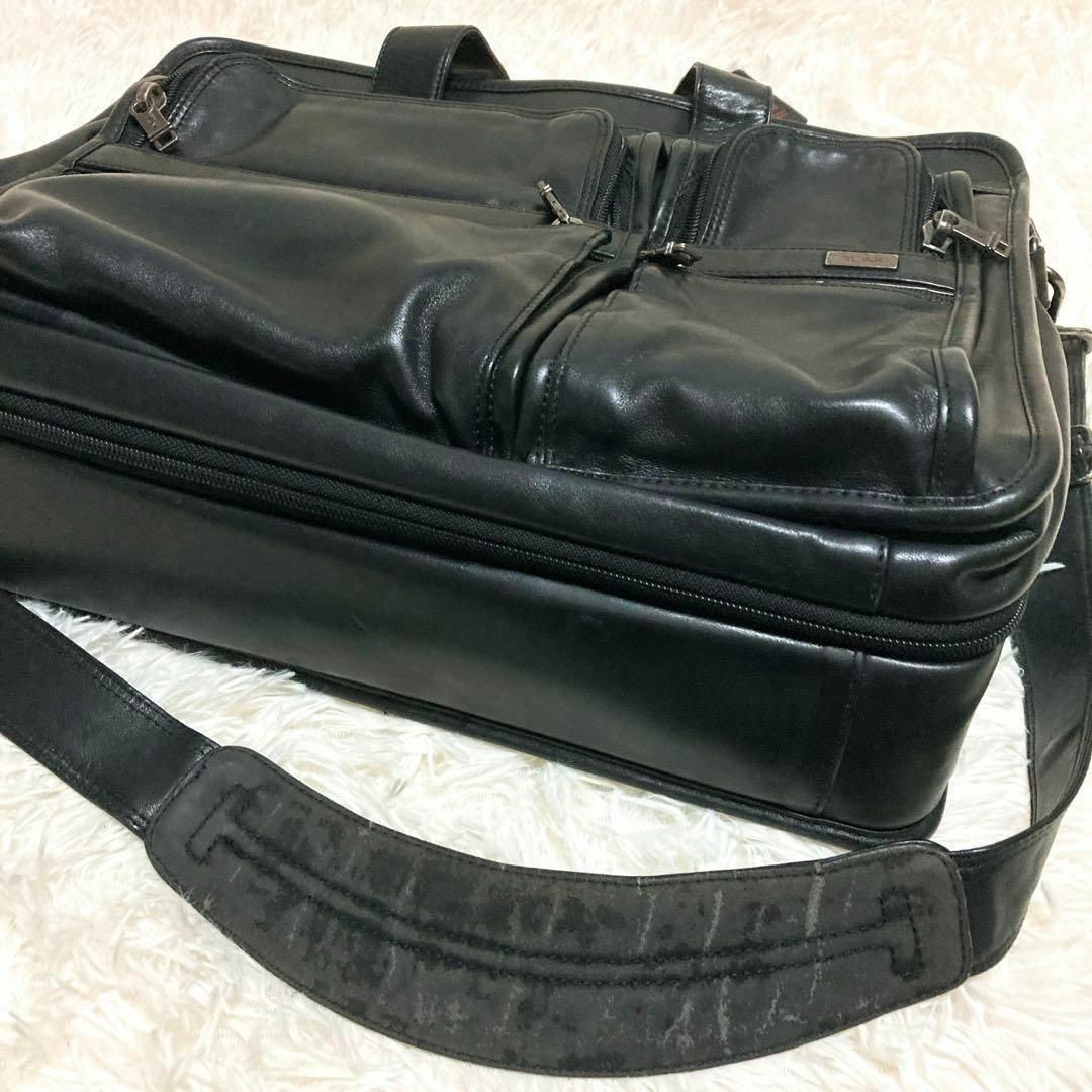 TUMI 2way オールレザー ブリーフケース 黒 ビジネス 96041D4 TUMI 2way オールレザー ブリーフケース 黒 ビジネス 96041D4