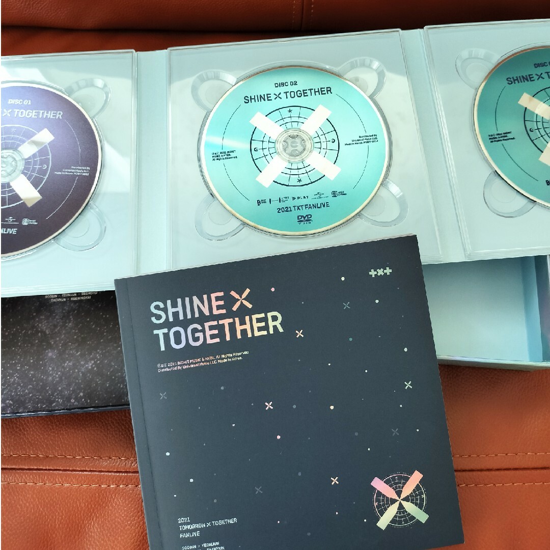 TXT トレカ　SHINEXTOGETHER DVD 2021 fan live