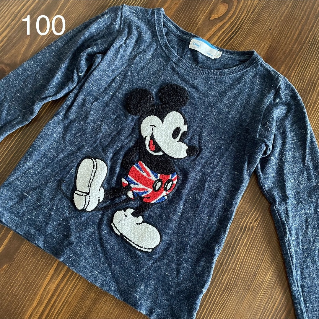 Right-on(ライトオン)のDisneyロンT 100サイズ① キッズ/ベビー/マタニティのキッズ服男の子用(90cm~)(Tシャツ/カットソー)の商品写真