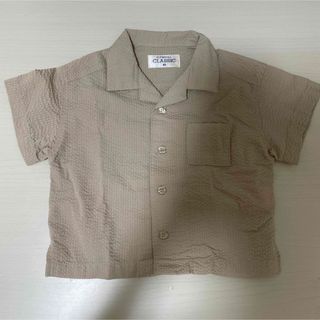 ニシマツヤ(西松屋)の【即購入OK】【80cm】男の子半シャツ 男の子ブラウス 袖シャツ 半袖ブラウス(シャツ/カットソー)