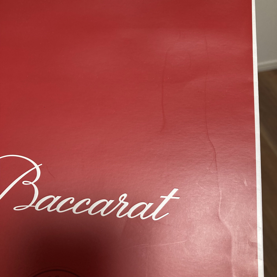 Baccarat(バカラ)のバカラ　紙袋 レディースのバッグ(ショップ袋)の商品写真