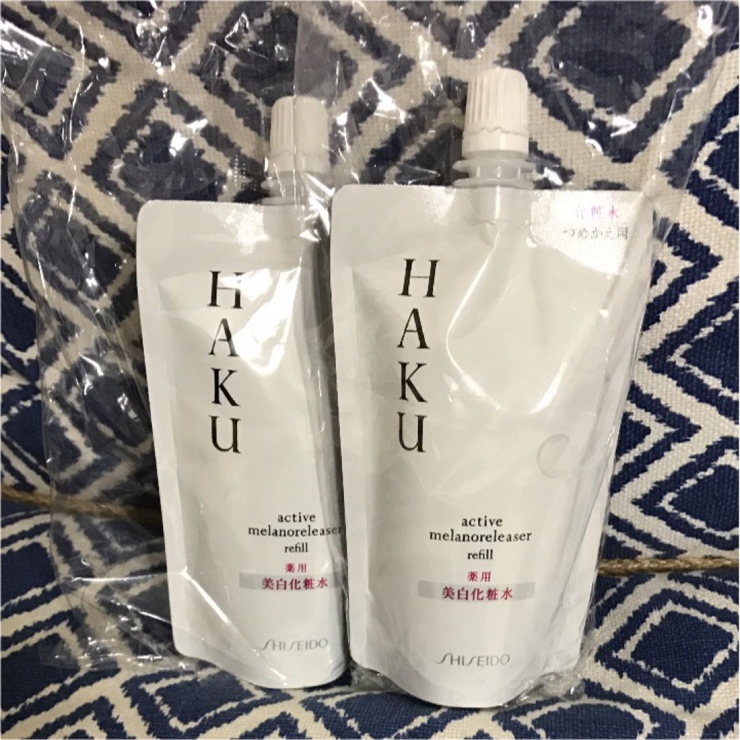 資生堂HAKU アクティブメラノリリーサー 美白化粧水 つめかえ100ml 2個