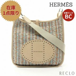 エルメス(Hermes)のエヴリン 1 アン PM ショルダーバッグ ヴィヴラートスニップ レザー アイボリー マルチカラー シルバー金具 □E刻印(ショルダーバッグ)