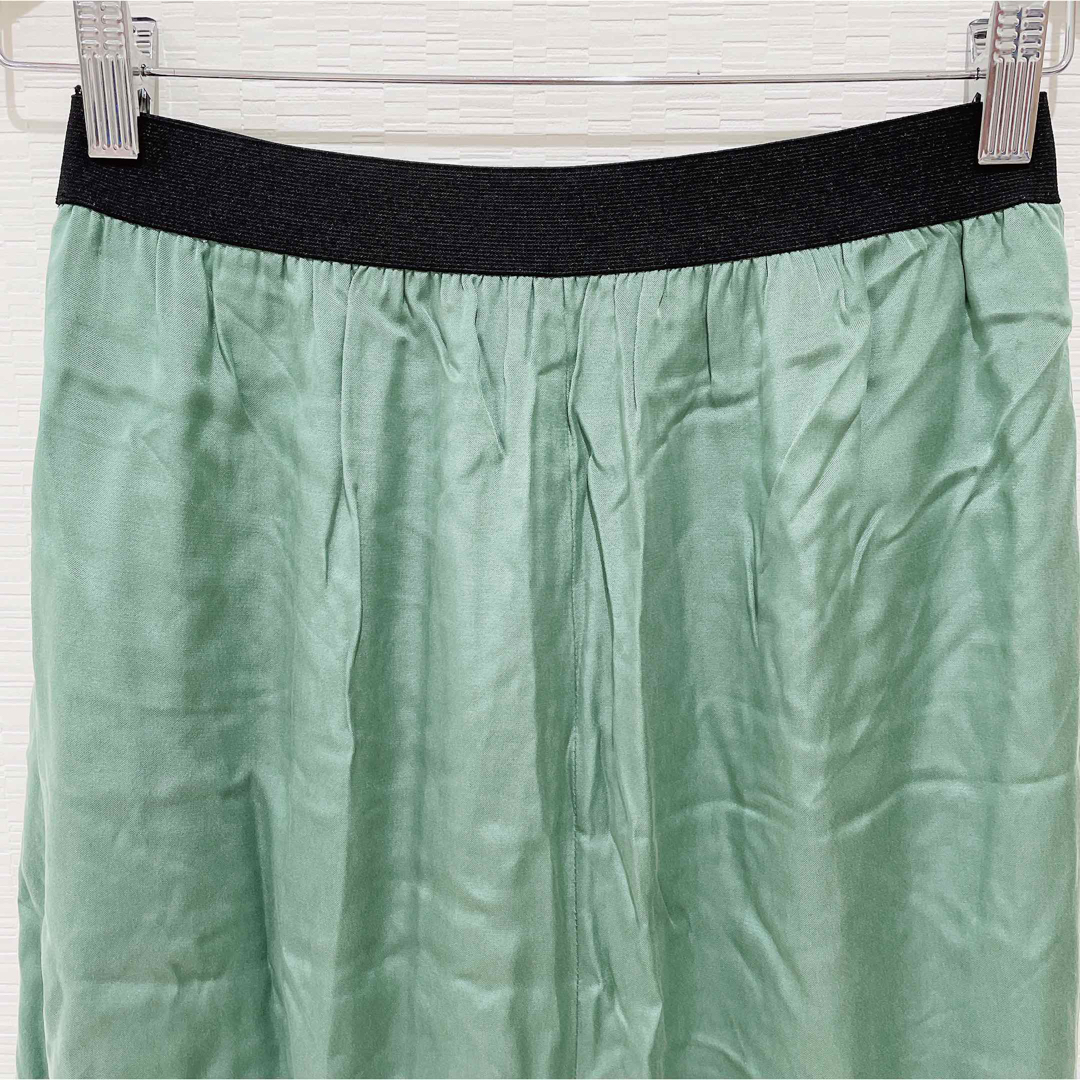 【新品未使用品】 シュエット 日本製 ウエストゴム無しロングスカート
