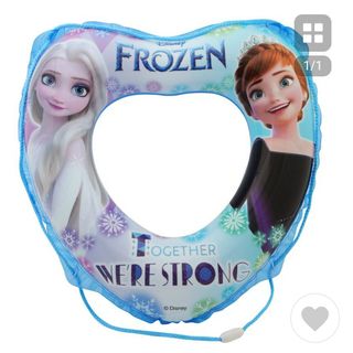 アナと雪の女王　ハート浮き輪　新品(マリン/スイミング)