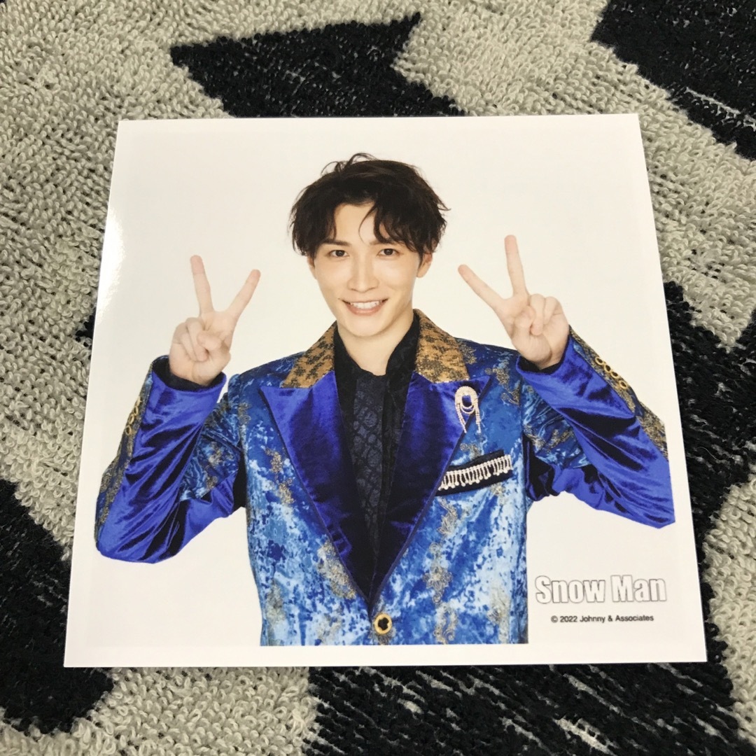 Snow Man - SnowMan 渡辺翔太 ましかくフォト2021 2022 2枚 Snow Man - SnowMan 渡辺翔太 ましかくフォト2021 2022 2枚