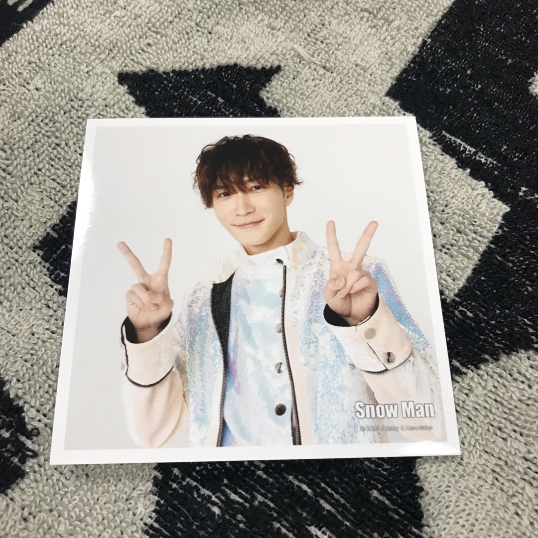 Snow Man - SnowMan 渡辺翔太 ましかくフォト2021 2022 2枚 Snow Man - SnowMan 渡辺翔太 ましかくフォト2021 2022 2枚