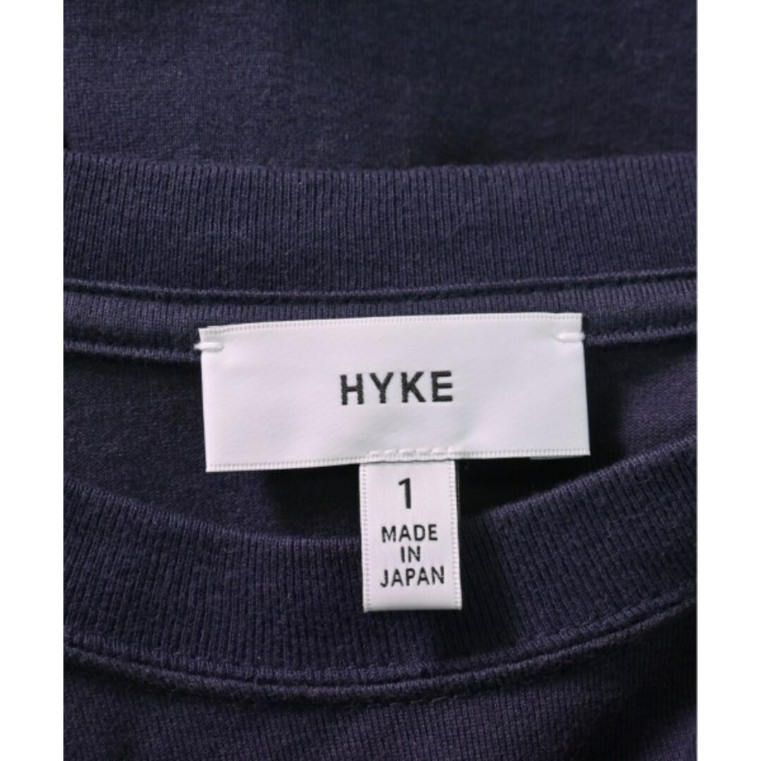 HYKE(ハイク)のHYKE ハイク Tシャツ・カットソー 1(S位) 紺 【古着】【中古】 レディースのトップス(カットソー(半袖/袖なし))の商品写真