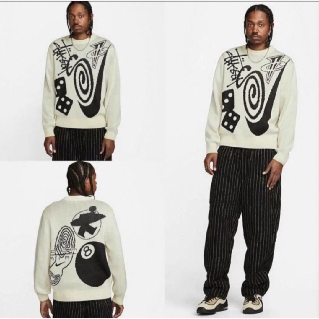 希少！Stussy x Nike Icon Knit Sweater