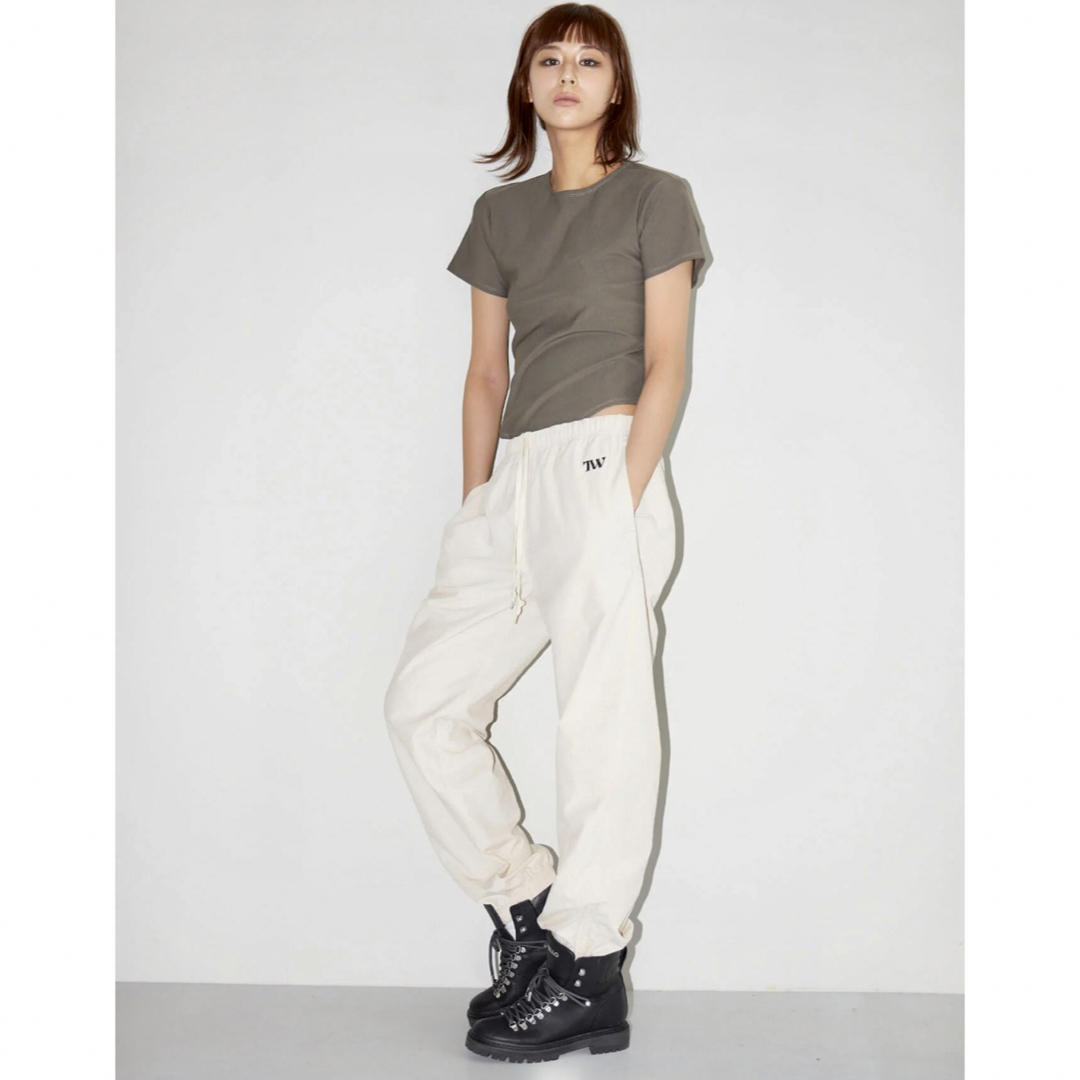 TW Unisex Nylon Pants IVORY M - ワークパンツ/カーゴパンツ