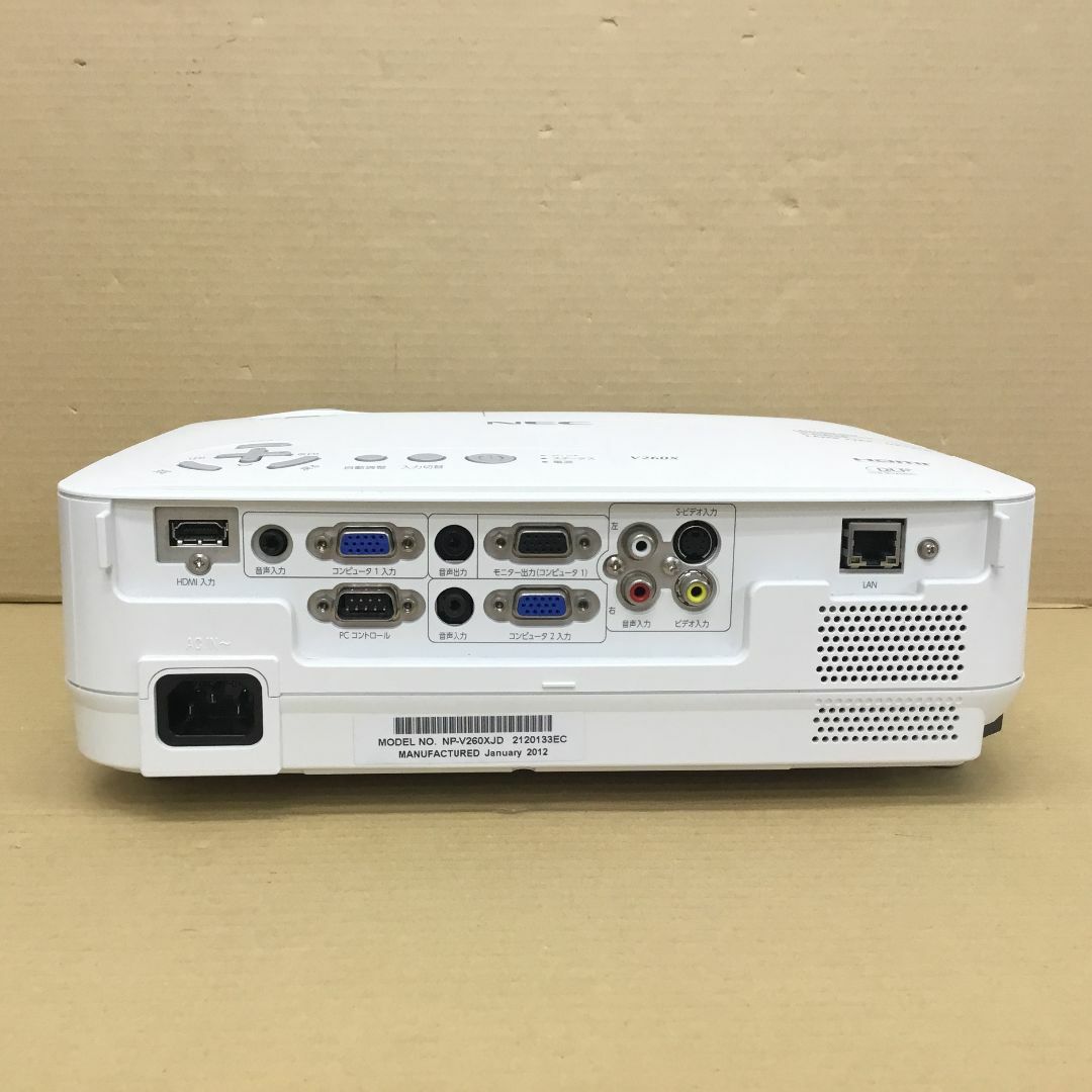 NEC NEC プロジェクター NP-V260XJD ランプ0時間使用の通販 by